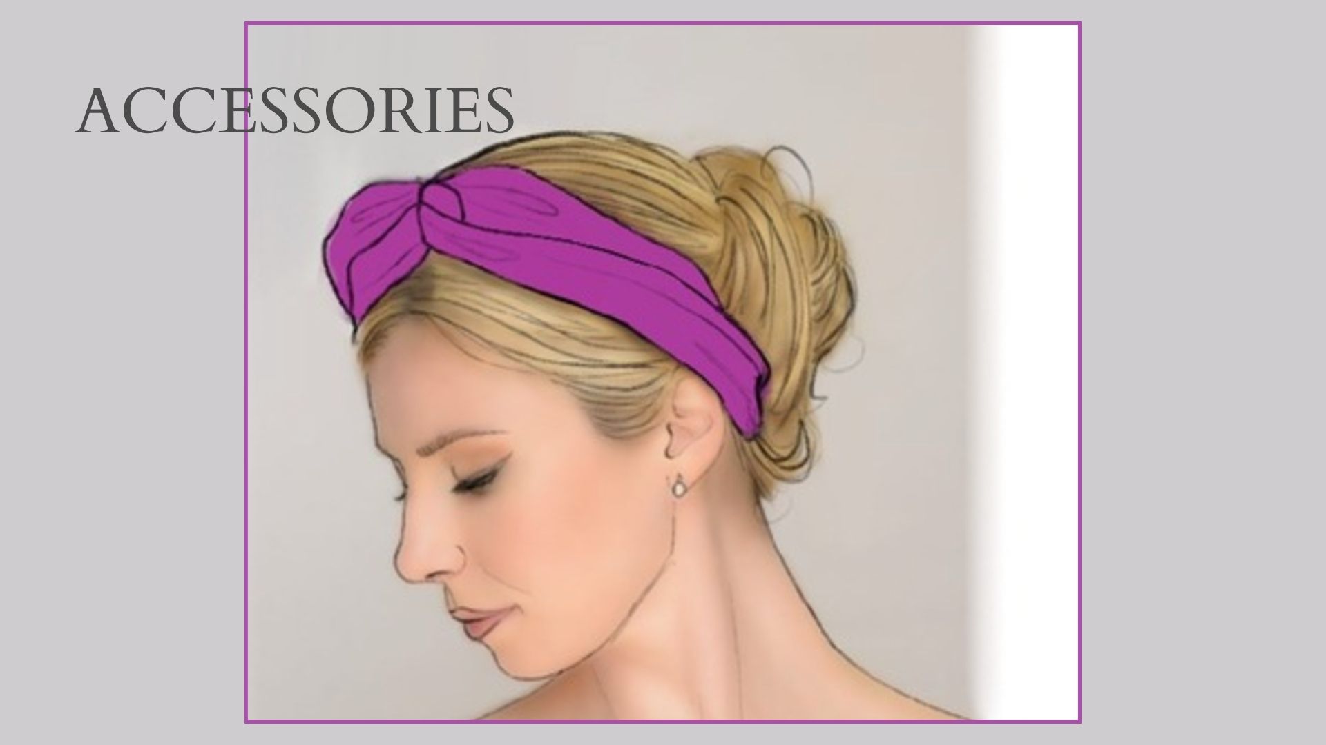 Selection of millinery accessories including effortless headwraps. 